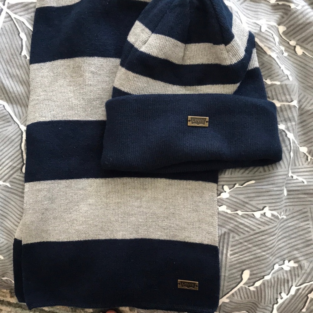 Beanie and scarf combo